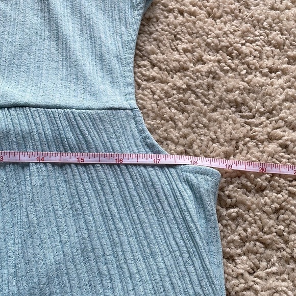 Juicy Couture Baby Blue Tiered Sleeveless Top Women’s Medium EUC Y2K - Picture 5 of 9